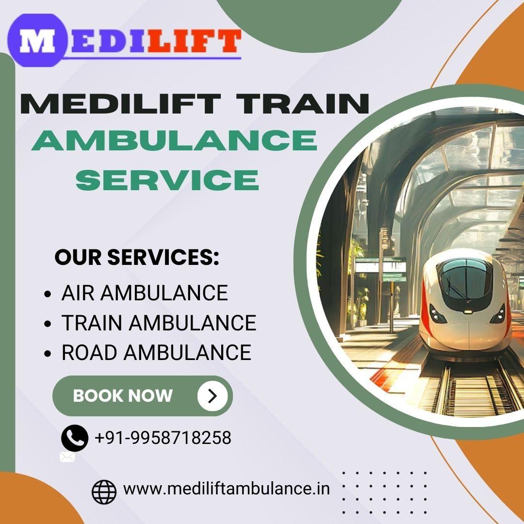 Medilift Train Ambulance in Allahabad Provides Top-of-Class Care during Travel