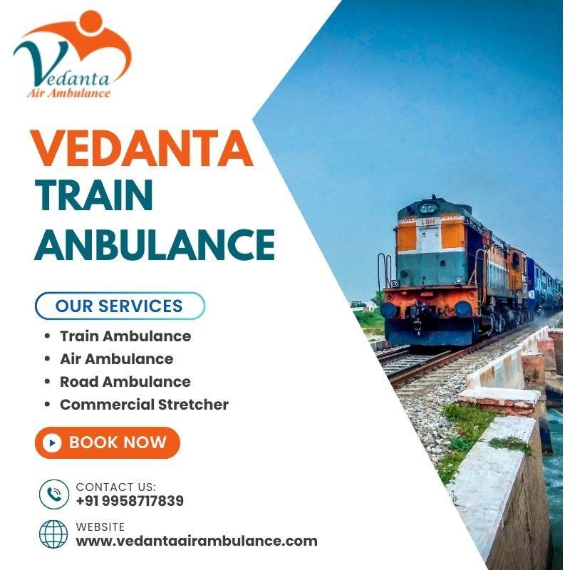 Train Ambulance Service in Kerala with Patient Safety Relocation 