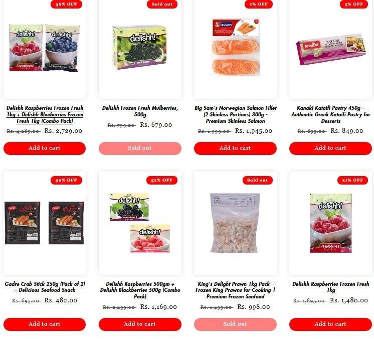  Frozen Food Online 