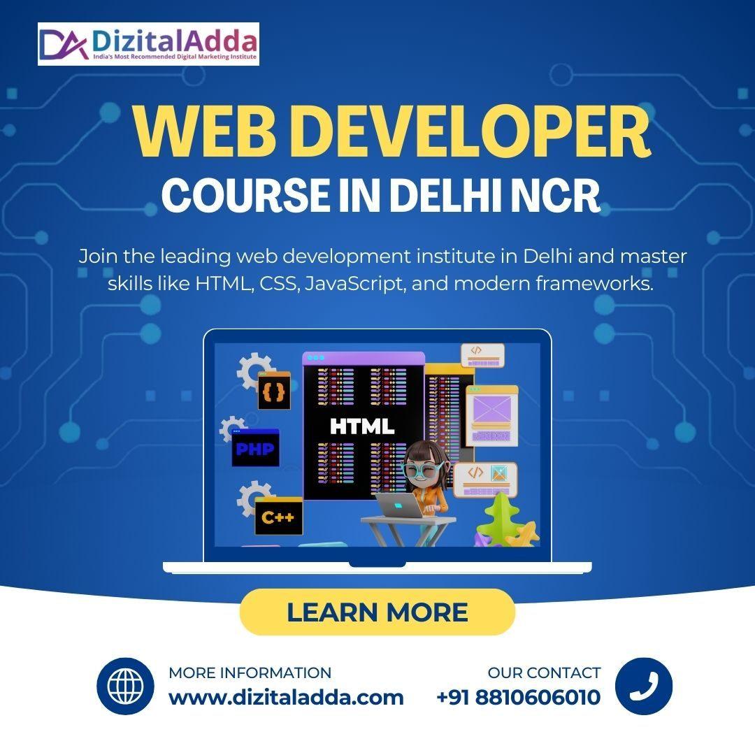 Web Developer Course in Delhi NCR - Start Your Career Today