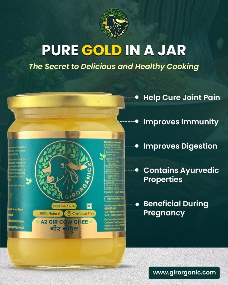 Buy Premium A2 Gir Cow Ghee Online  Pure & Natural