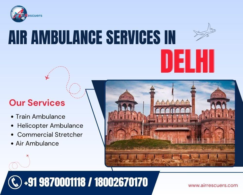 Air Ambulance Services in delhi