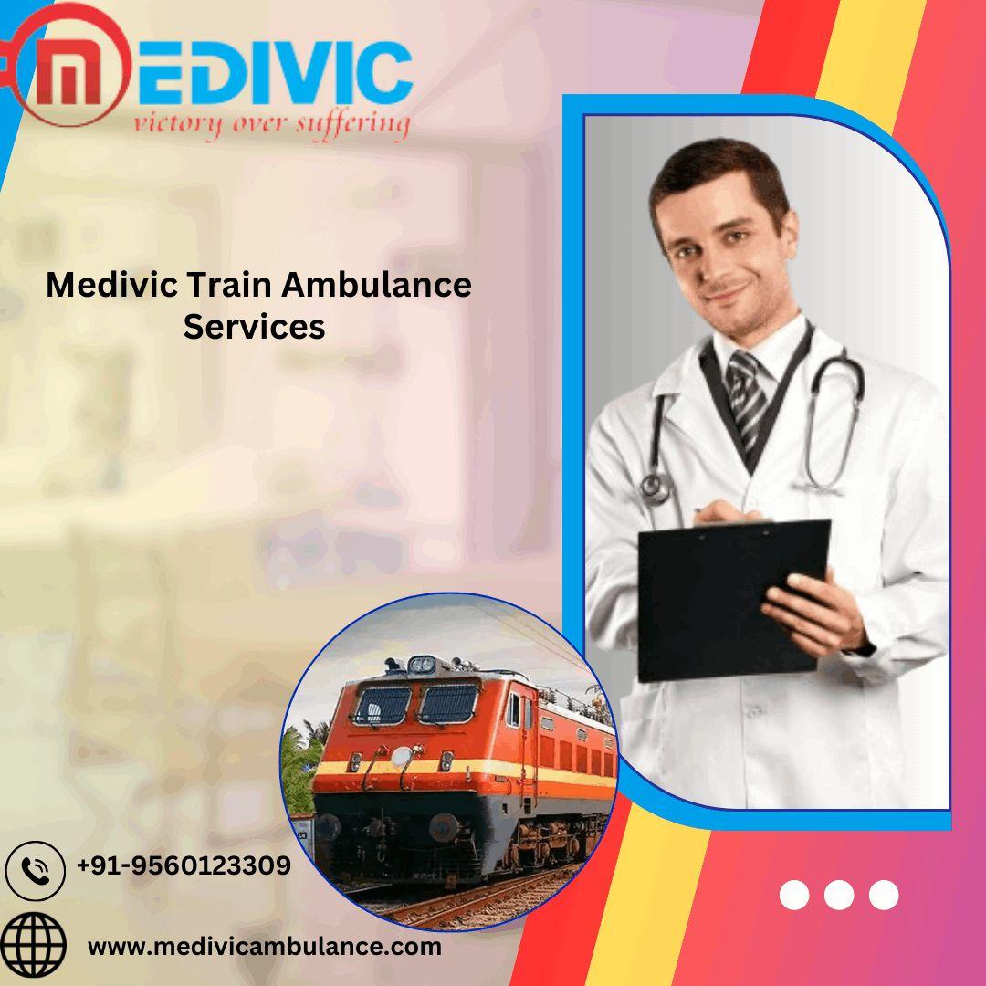 Medivic Train Ambulance in Raipur has the Best Medical Equipment Available