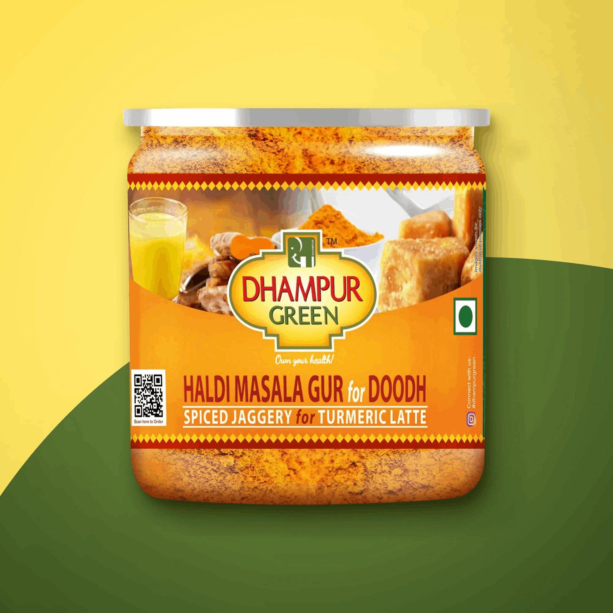 Haldi Masala Gur for Doodh A Perfect Blend of Turmeric & Jaggery