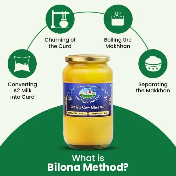 Pure A2 Bilona Ghee in Ahmedabad  Grace of Cows' Authentic Goodness