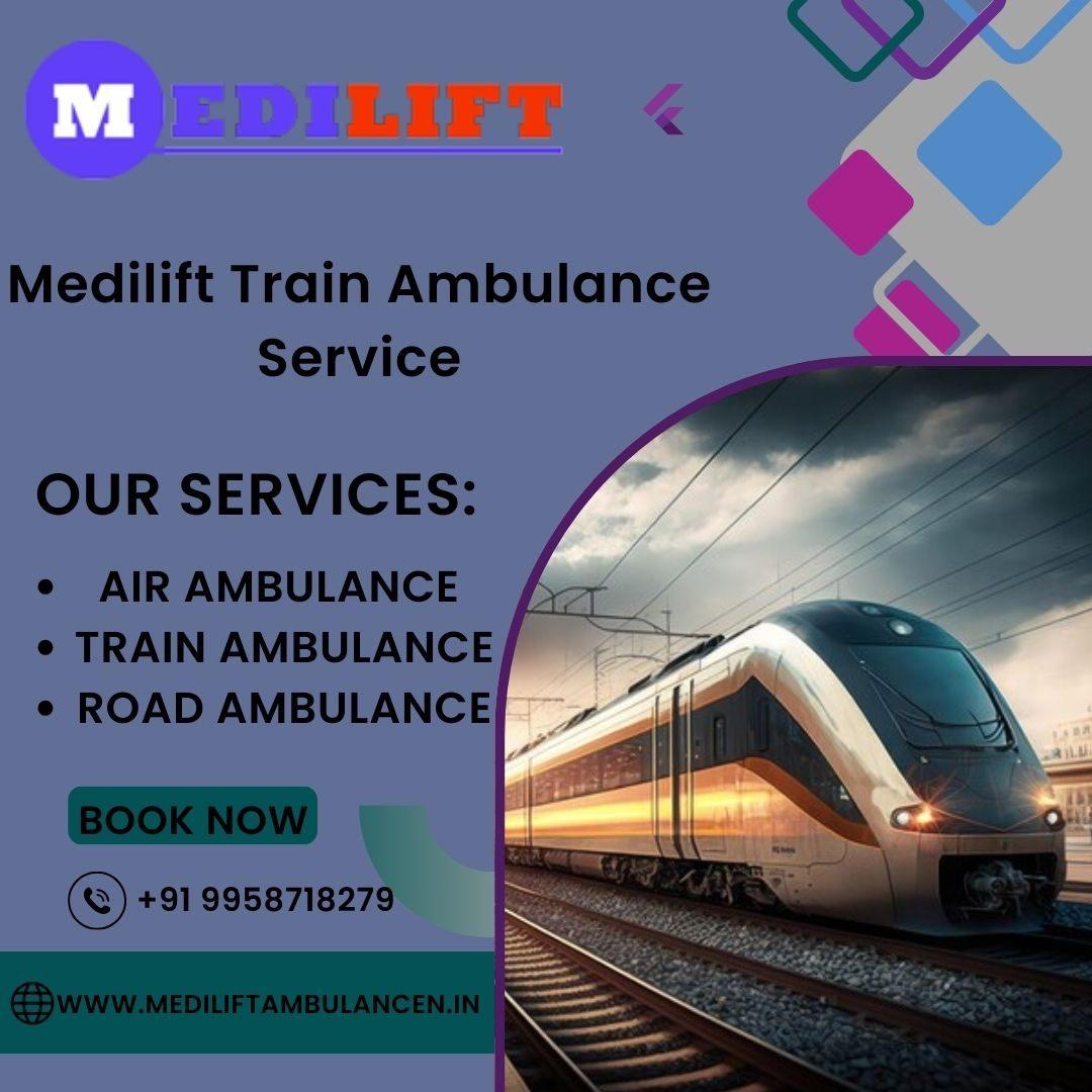 Get Medilift Train Ambulance Services for Quick Transfer Needs in Bangalore