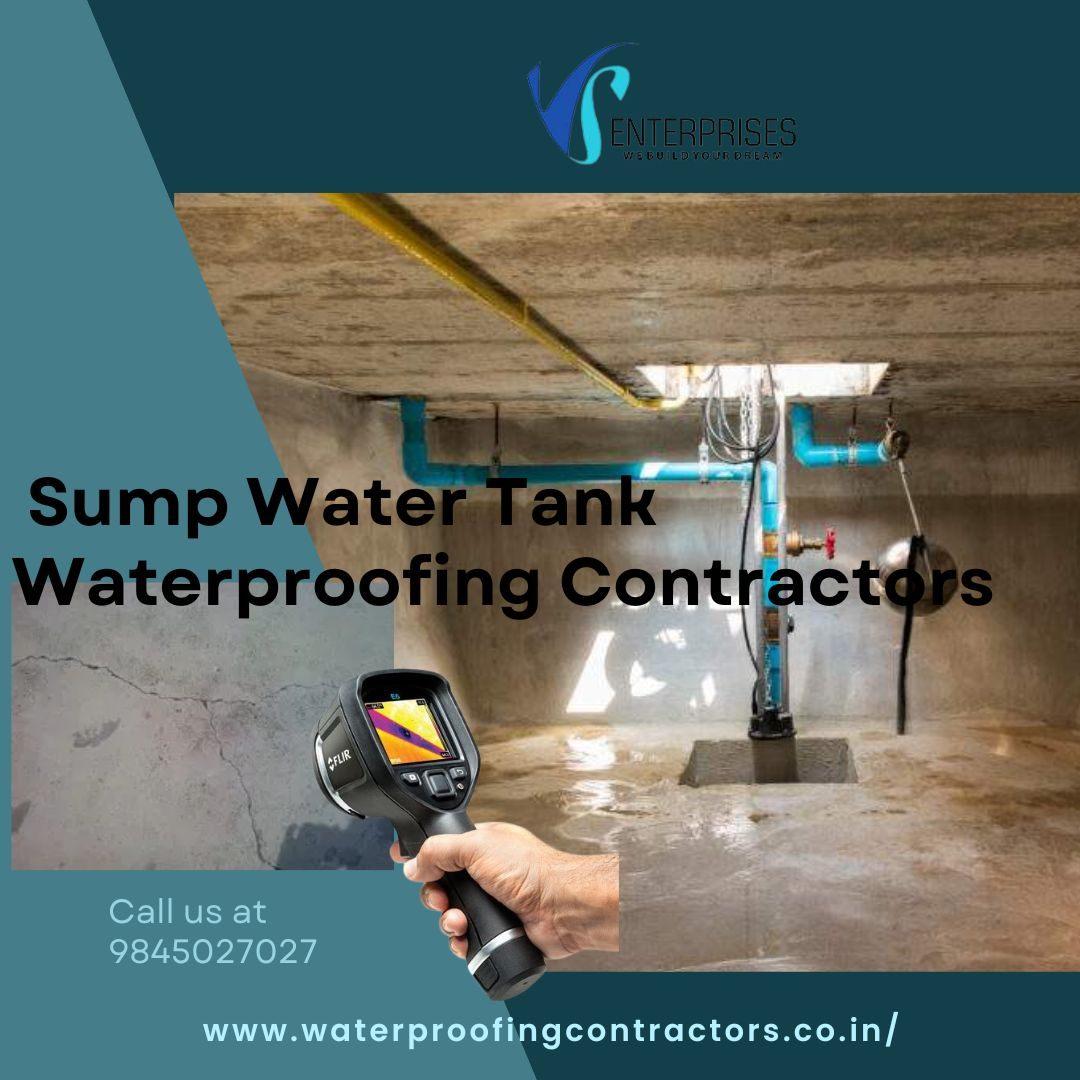 Sump Water Tank Waterproofing contractors in Bangalore