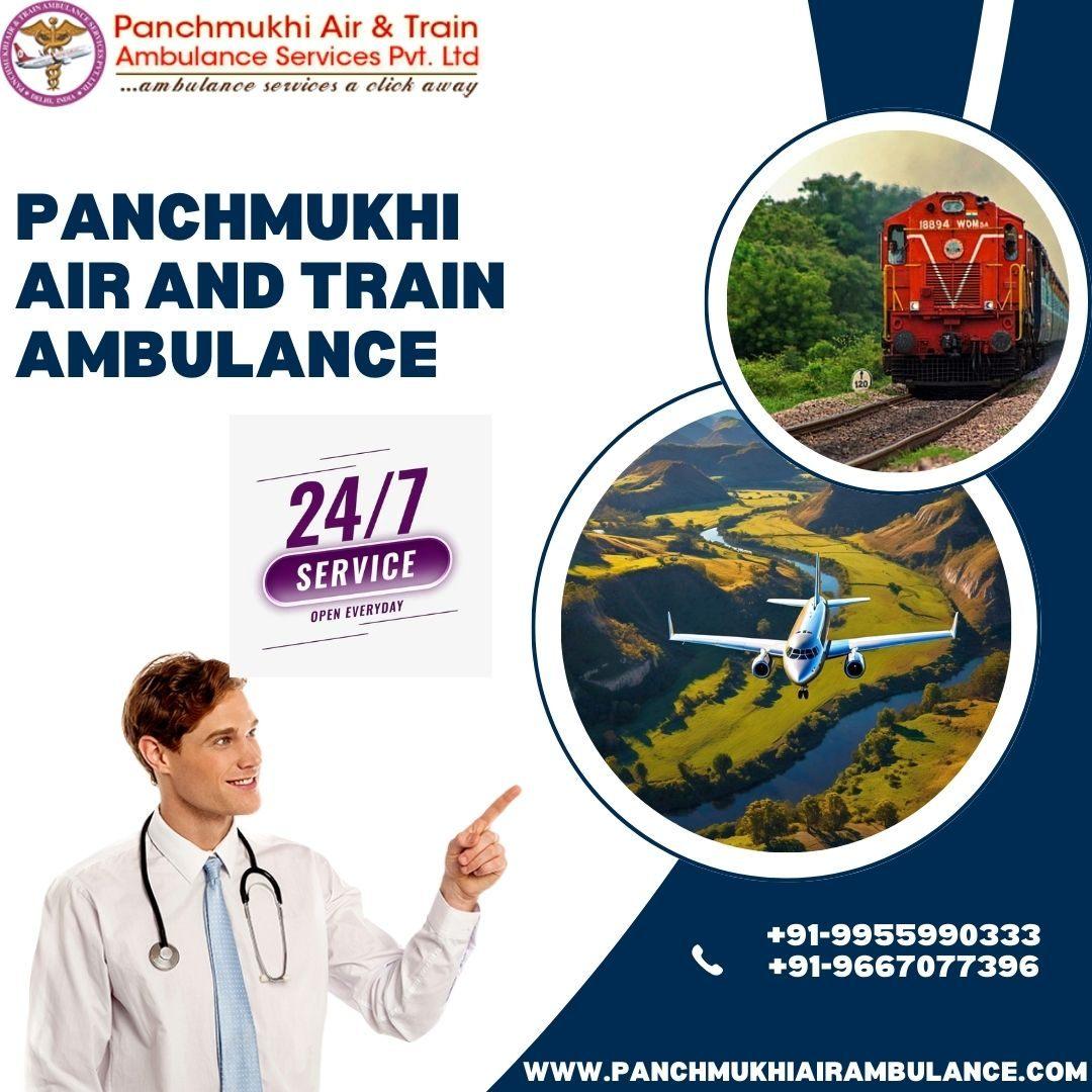 With Evolved Medical Facility Hire Panchmukhi Air Ambulance Services in Ranchi