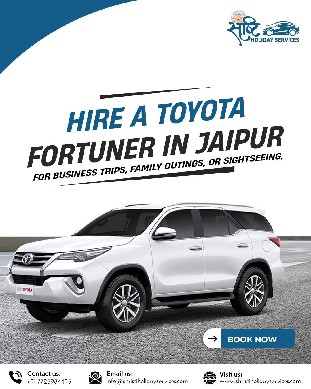 Fortuner On Rent For Outstation