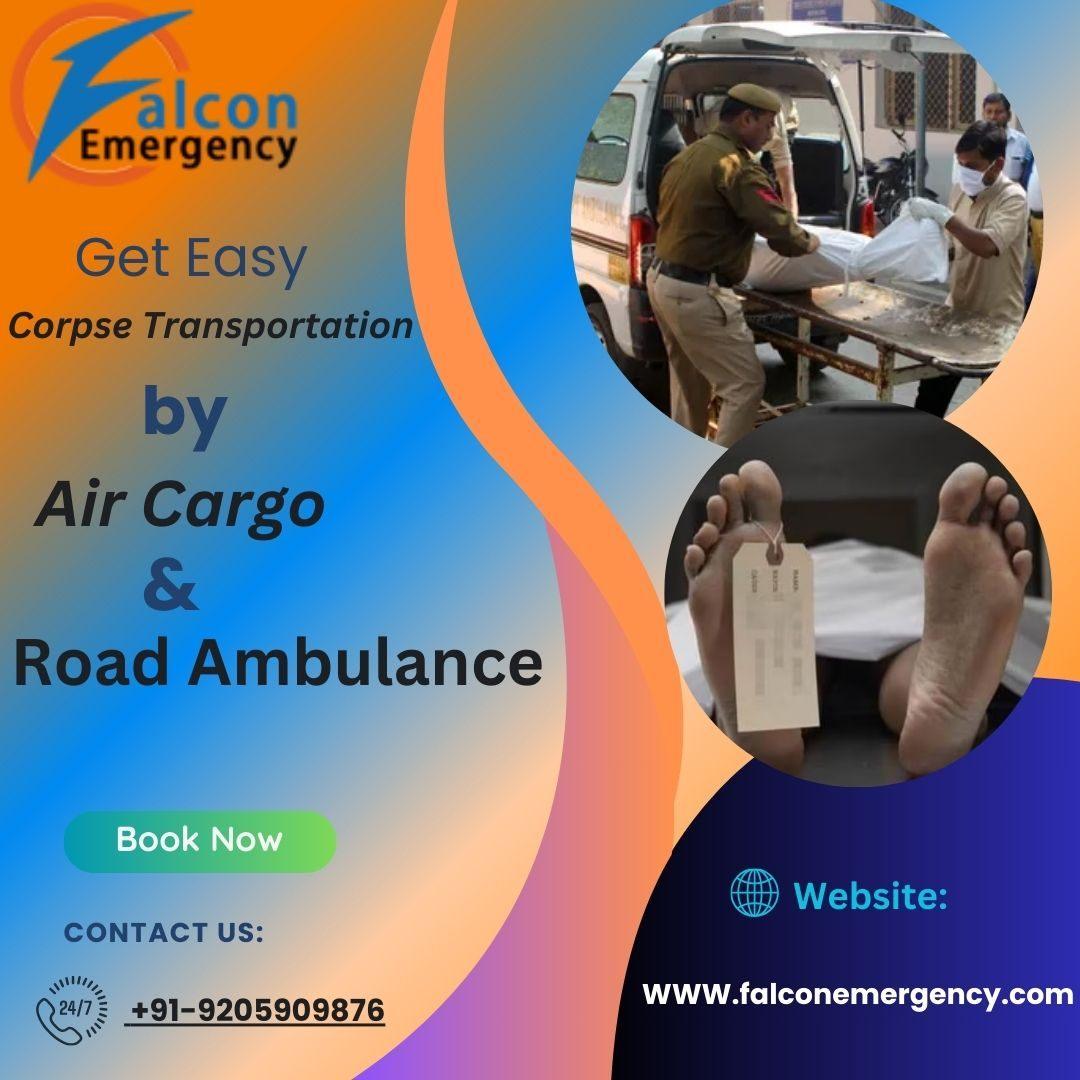 Use FALC Emergency Dead Body Ambulance for Long Distance Transport in Ranchi