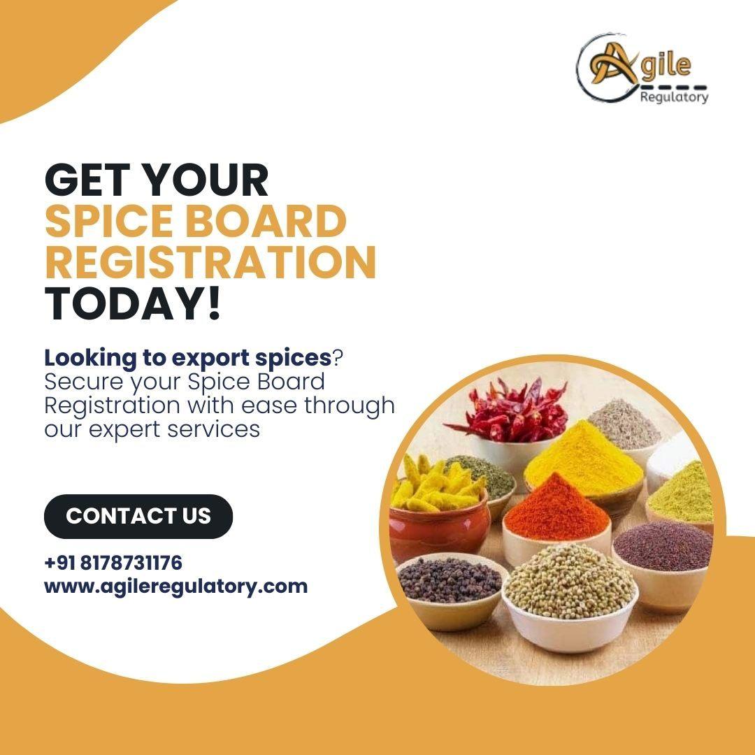 Spice Board Registration for Exporters