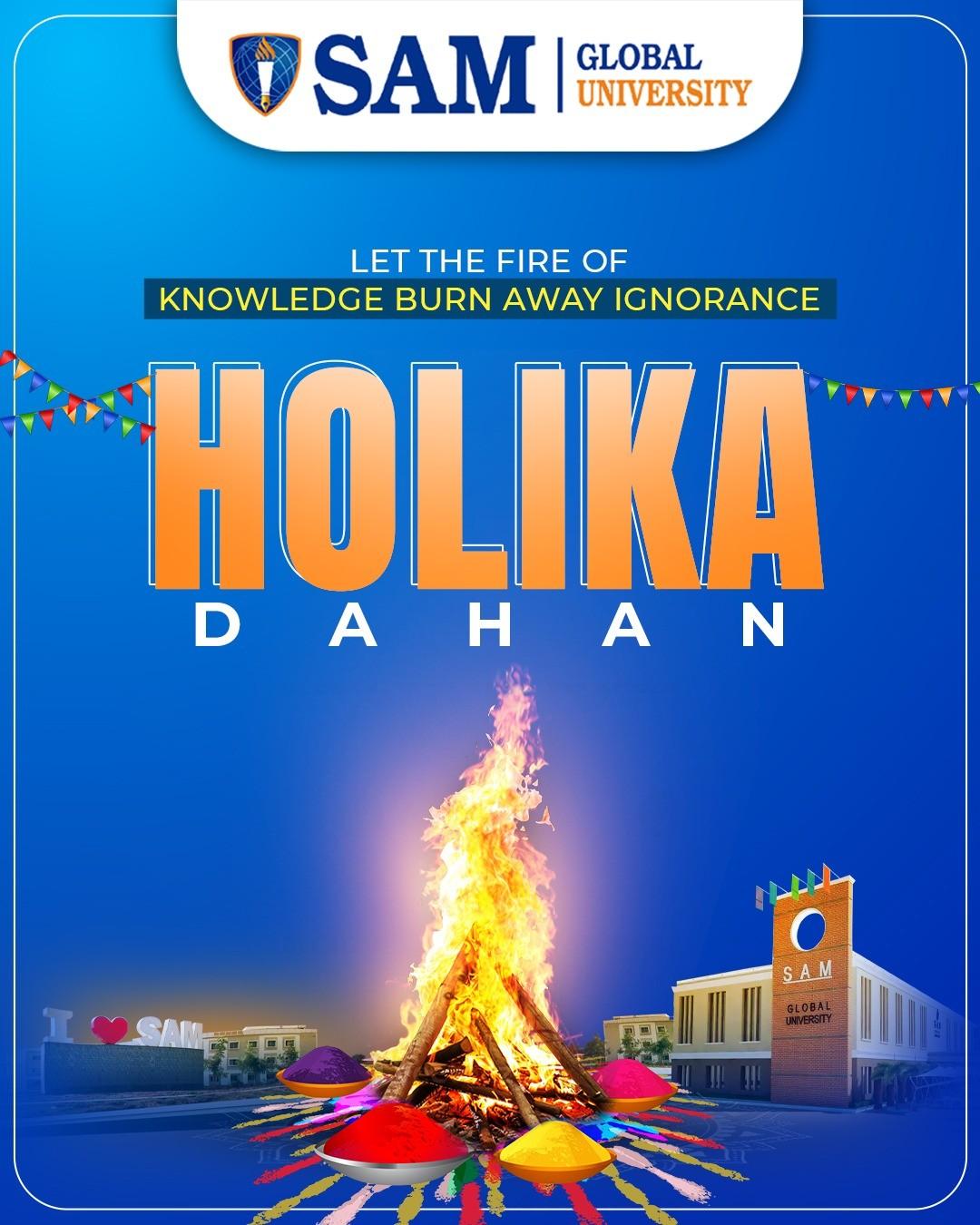 Let the fire of knowledge burn away ignorance! 