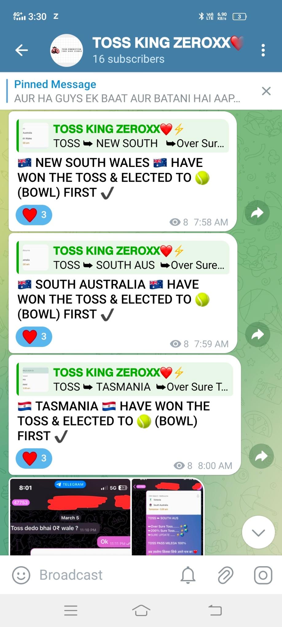 Prediction expert of cricket matches and tosses 