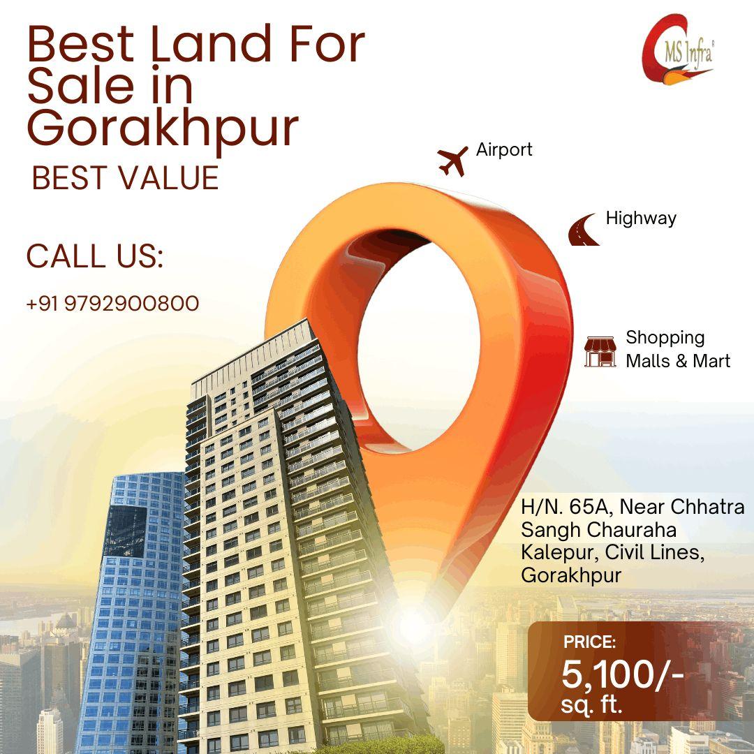 MS Infracity  Your Dream Land for Sale in Gorakhpur Awaits!