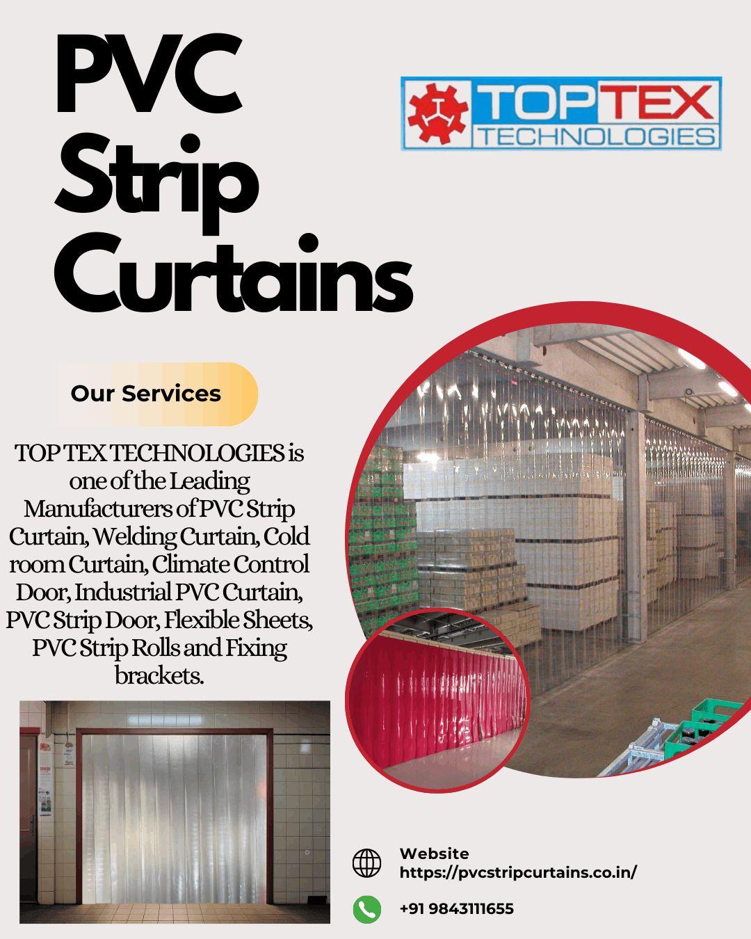 PVC Strip Curtains | TOP TEX TECHNOLOGIES