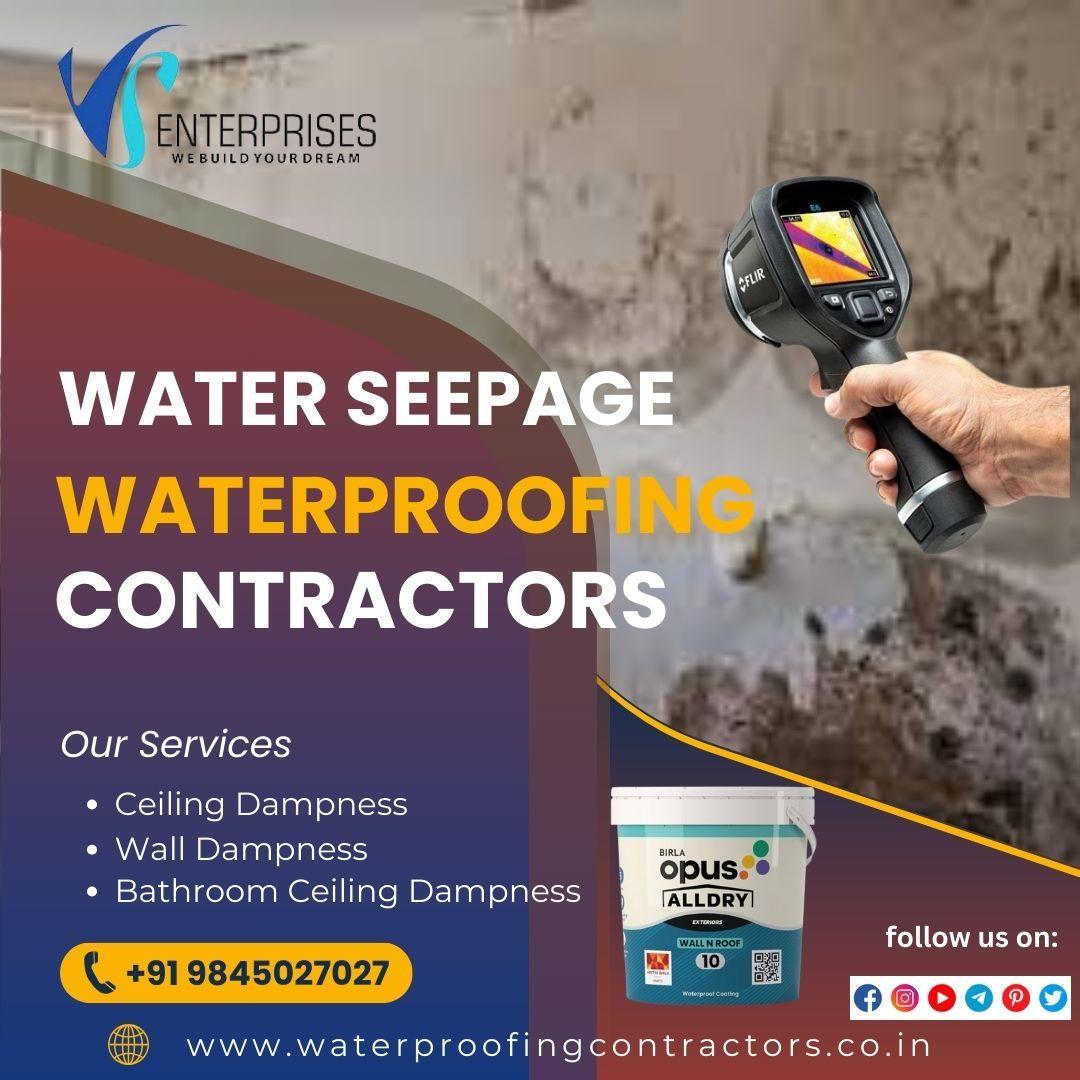 Water Seepage Waterproofing in Whitefield, Bangalore