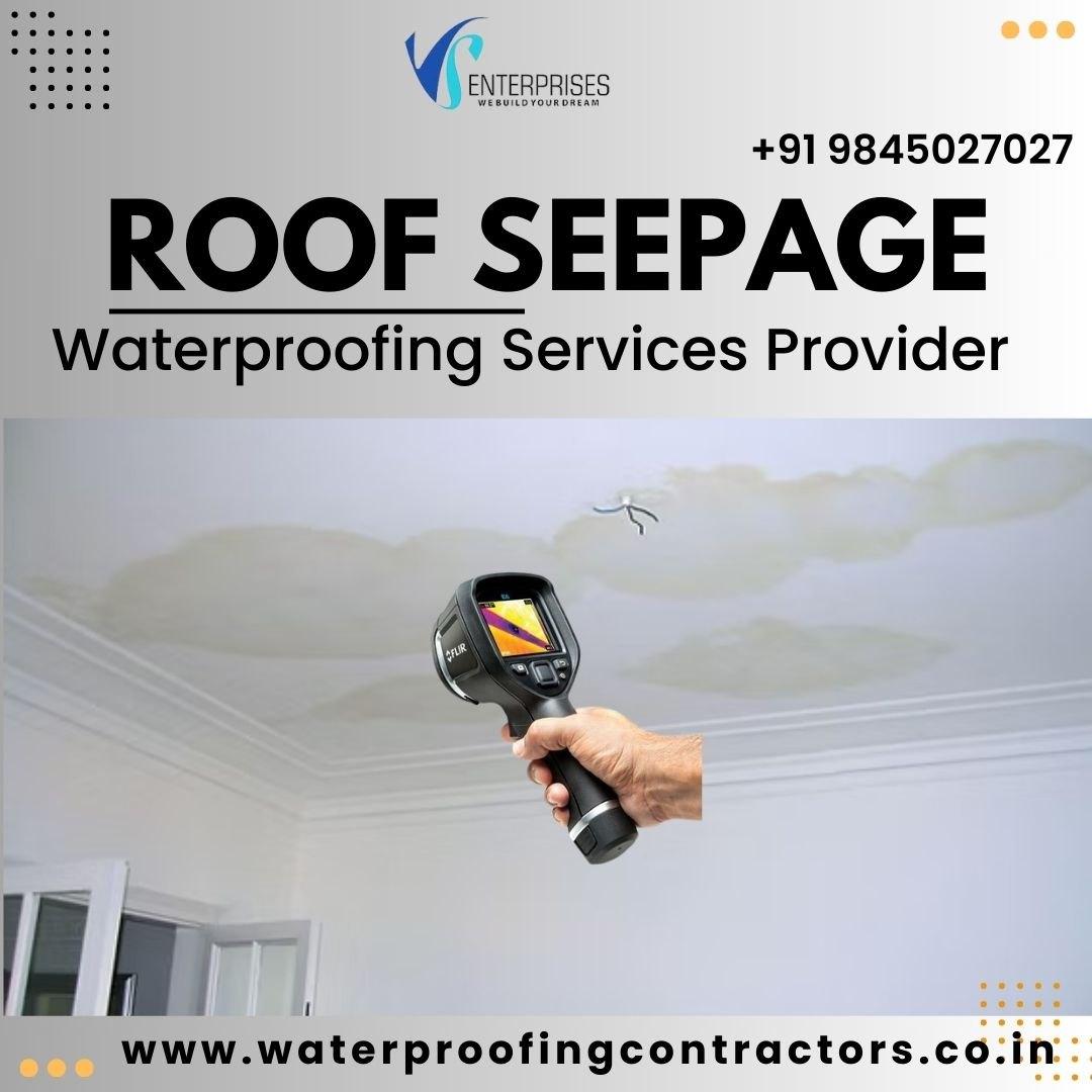 Roof seepage waterproofing services provider in Yelahanka