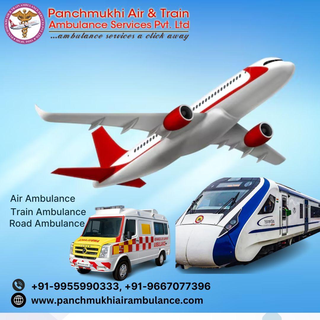 Get Cost-Effective Panchmukhi Air and Train Ambulance Services in Mumbai
