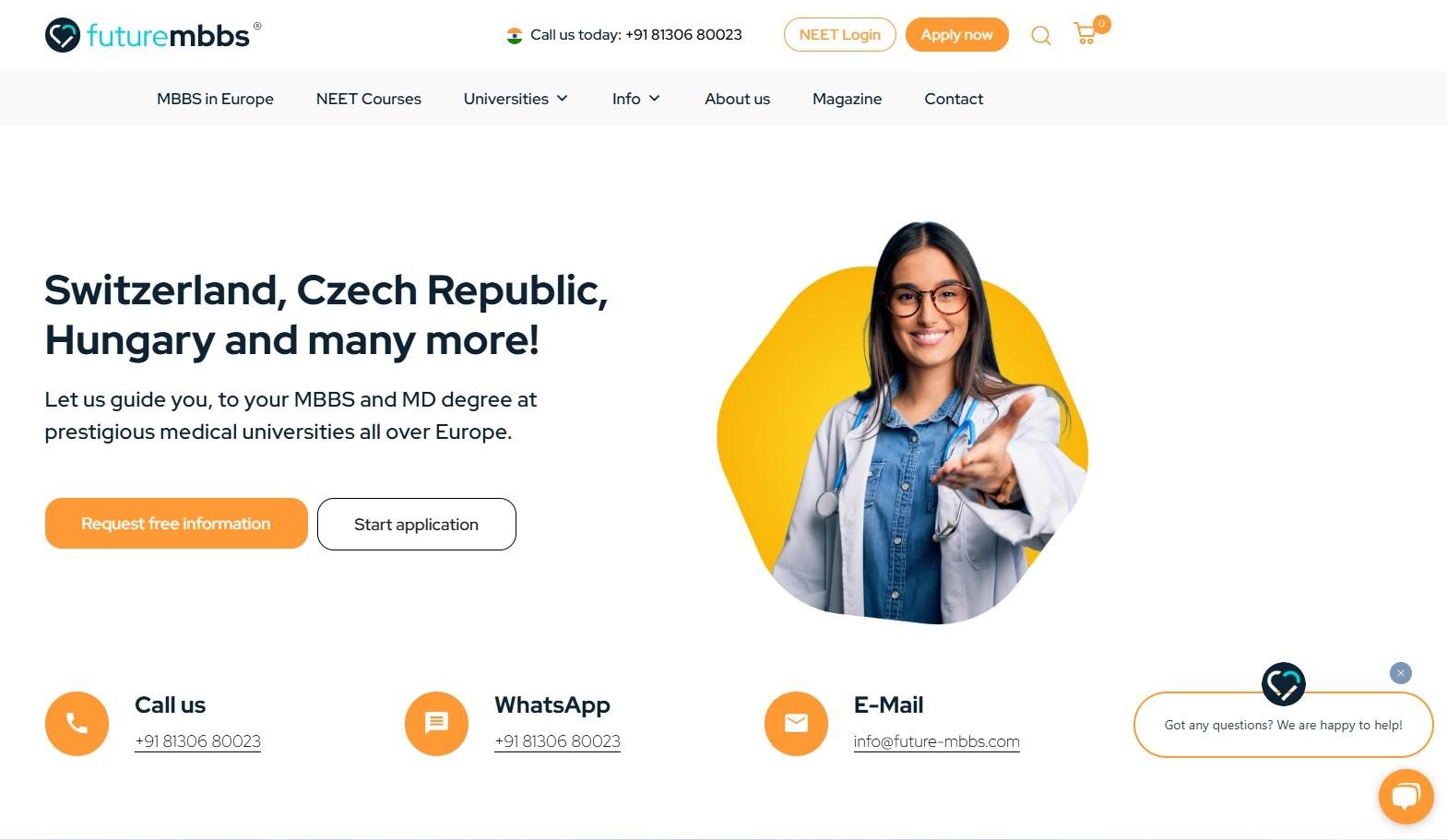 Study MBBS in Europe