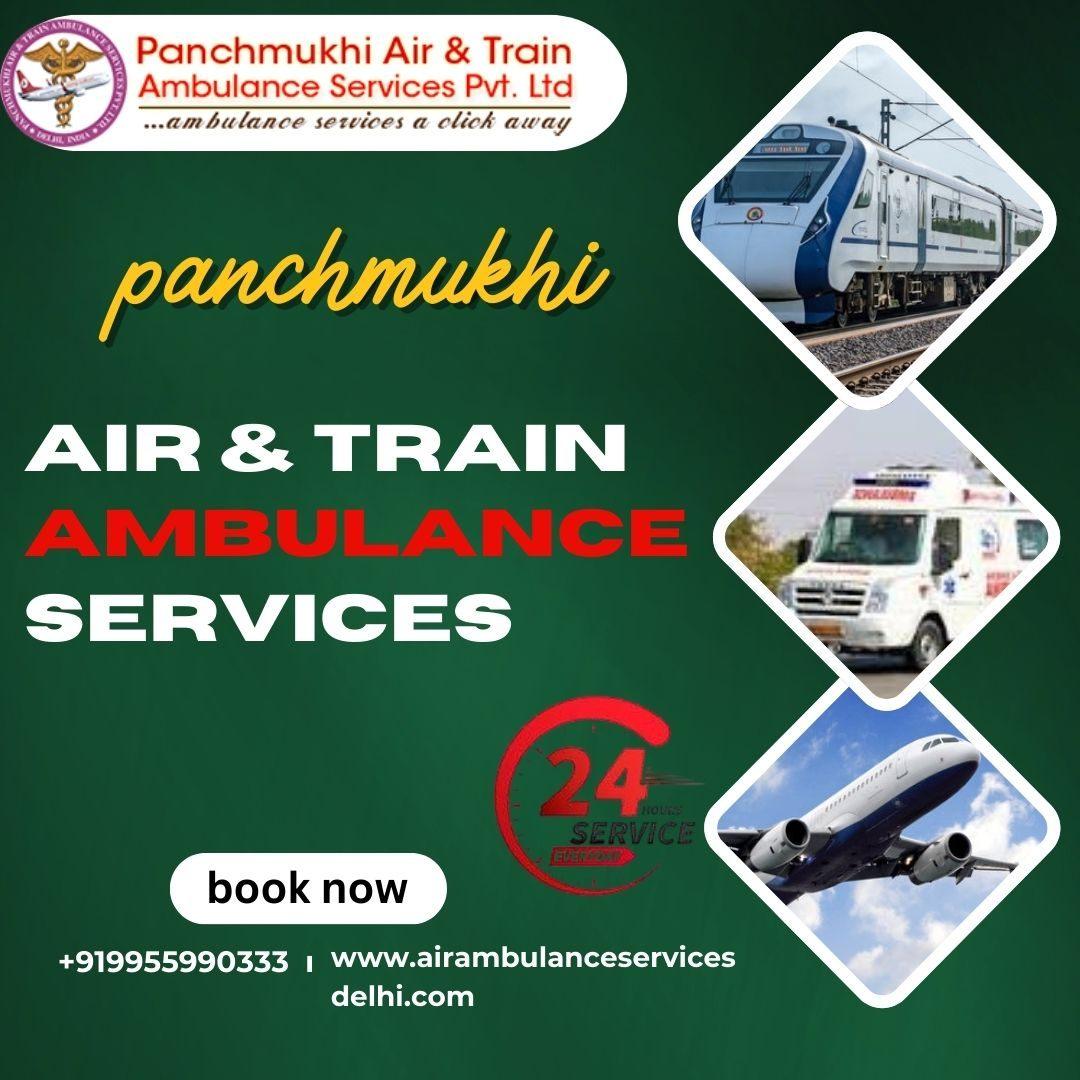 The Panchmukhi Train Ambulance Services in Ranchi 