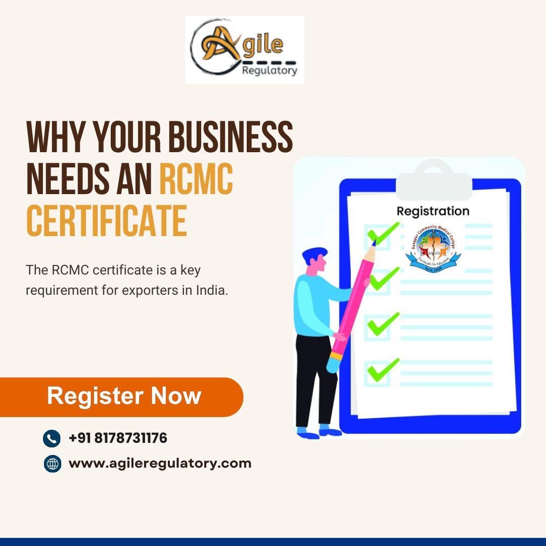 RCMC Registration for Exporters 