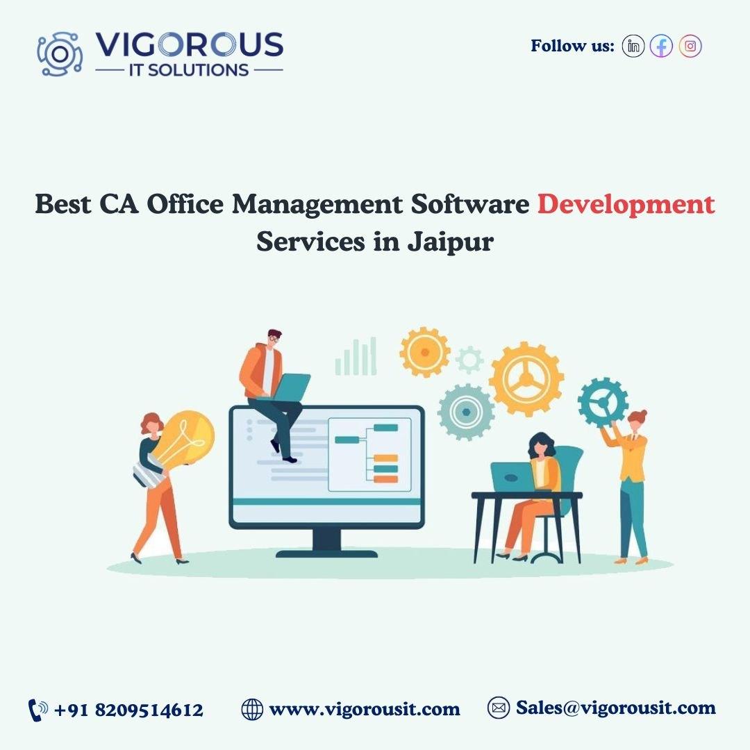 best CA Office Management Software Development services in Jaipur