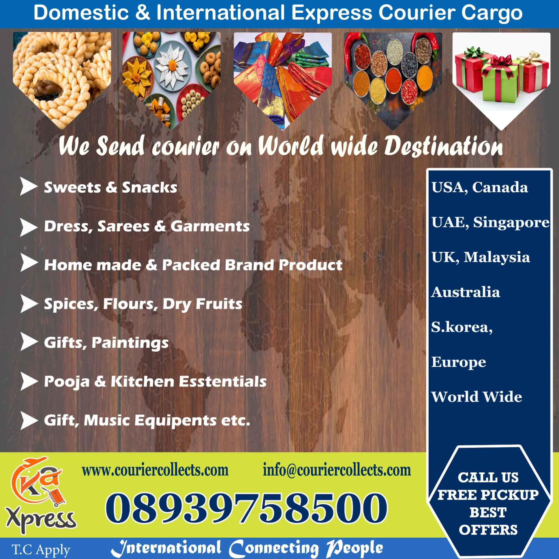 International parcel service kamarajapuram 8939758500