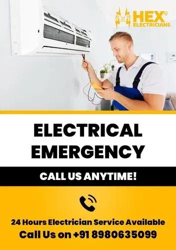 Hex 24 hours Electrician 24/7 electricians service in rajkot