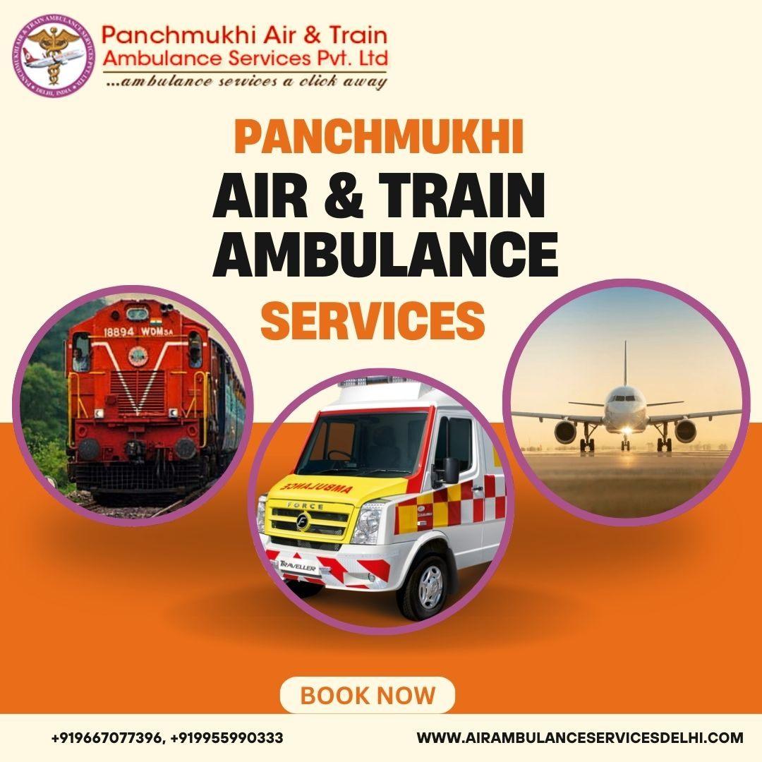 Use the Most Demanded Panchmukhi Air and Train Ambulance Services in Chennai 