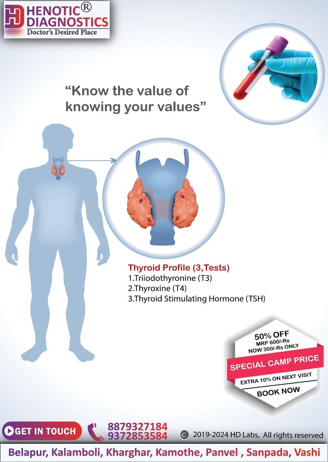 Thyroid Test at Henotic Diagnostics