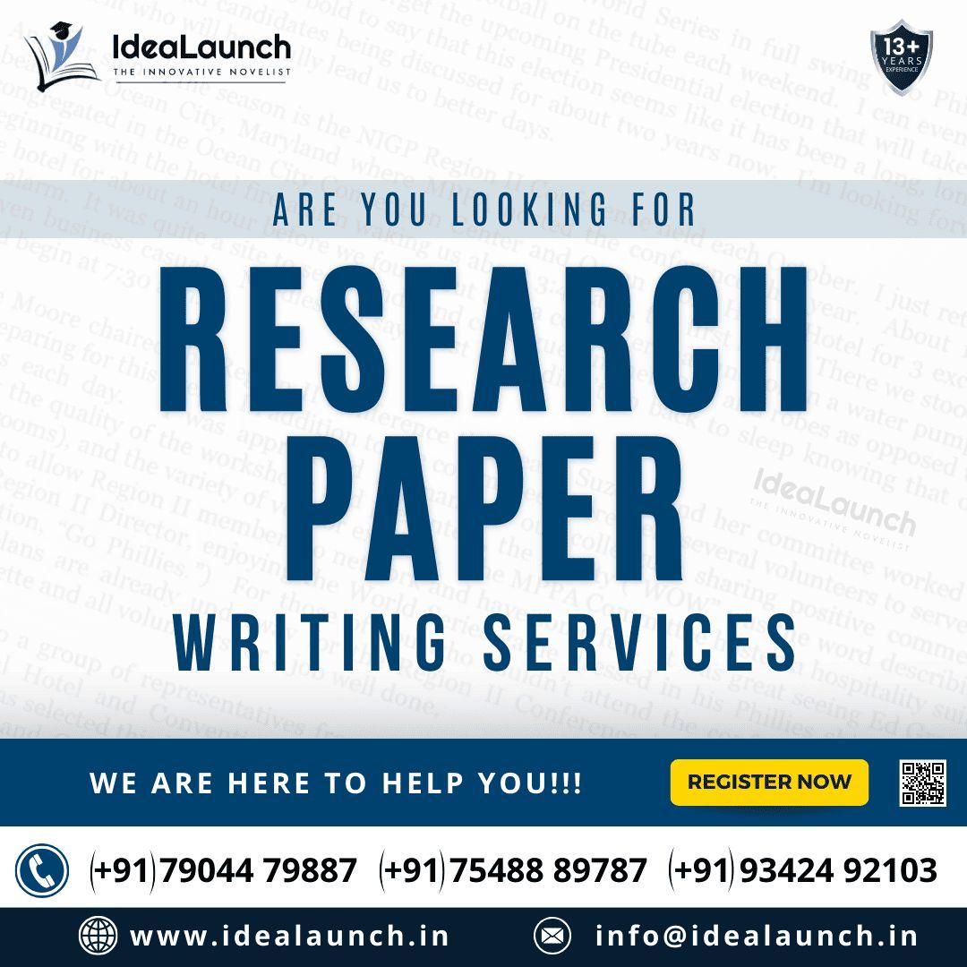 Research Paper Writing Services - IdeaLaunch