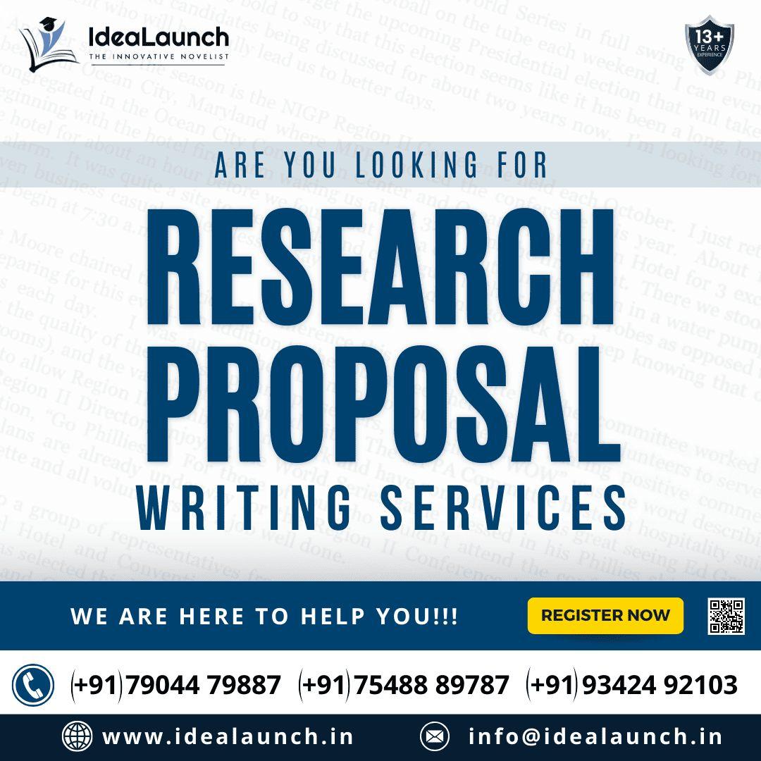 Research Proposal Writing Services - IdeaLaunch