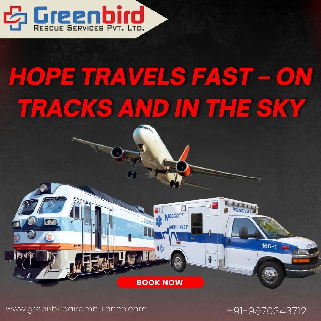 For Kolkata Risk-Free Medical Transportation, Select Greenbird Ambulance
