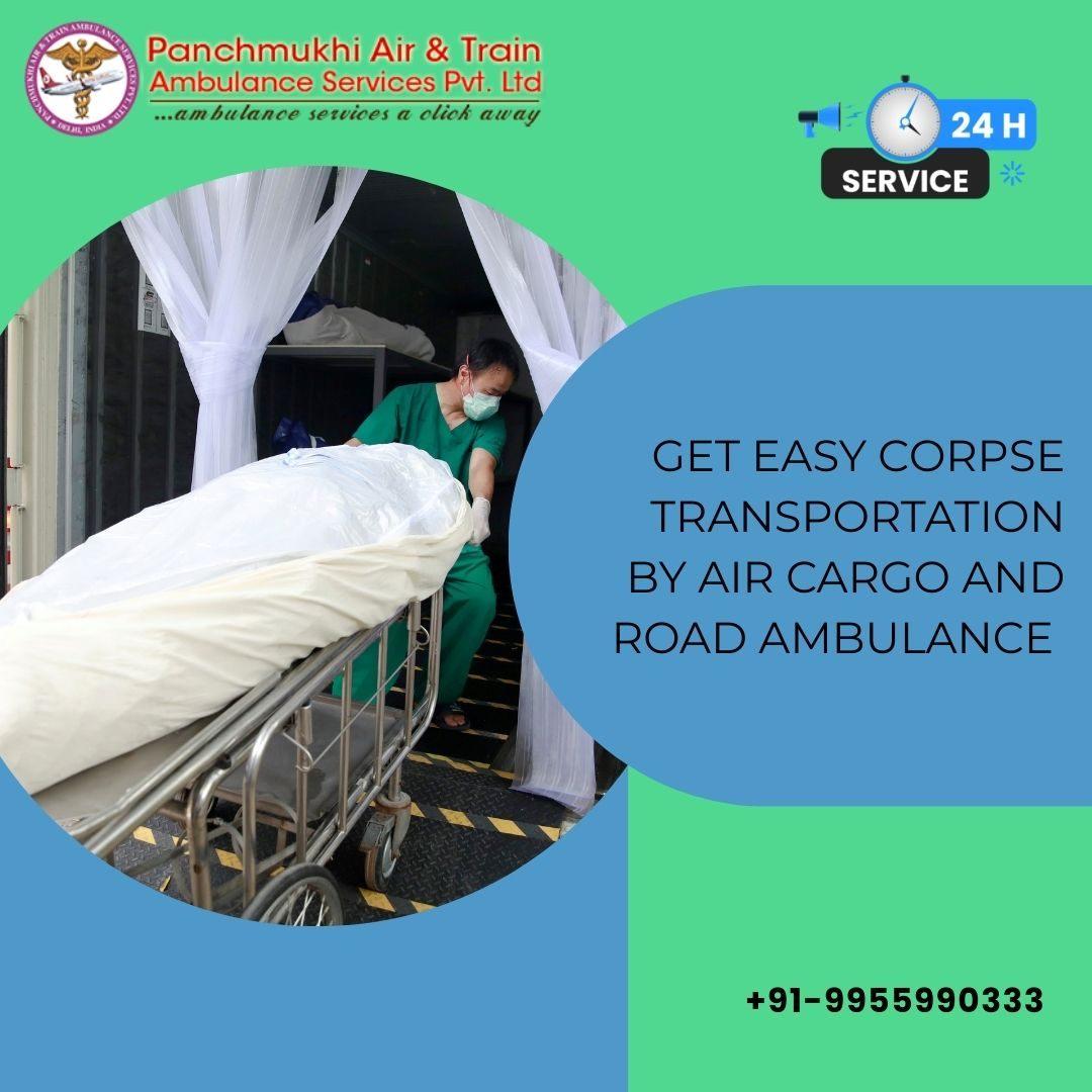Panchmukhi Dead Body Ambulance is Available 24 Hours for Delhi in Delhi