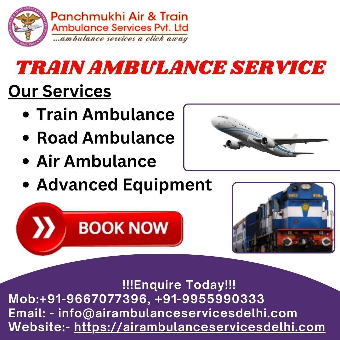 Make in Use Air Ambulance Services in Ranchi with Medical Amenity by Panchmukhi