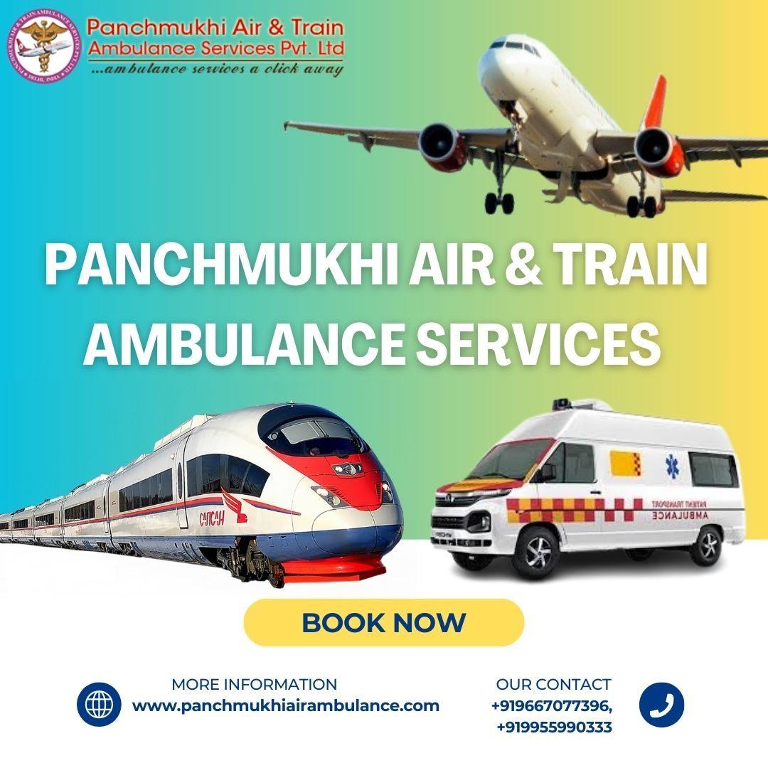 The Panchmukhi Train Ambulance Services in Pune has the best medical staff 
