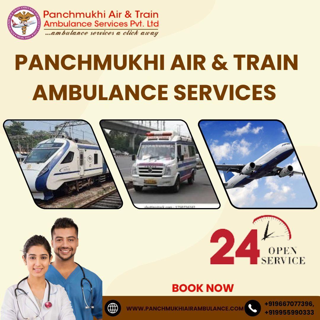 Depend on Panchmukhi Train Ambulance Services in Ranchi for Emergency Transfers 