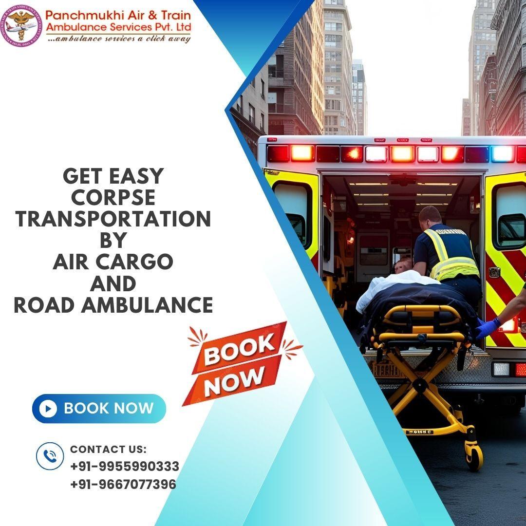 Panchmukhi offers Dead Body Ambulance services in Ranchi