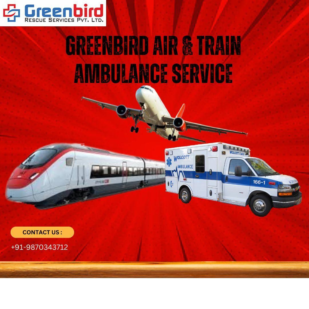 Greenbird Air and Train Ambulance in Patna