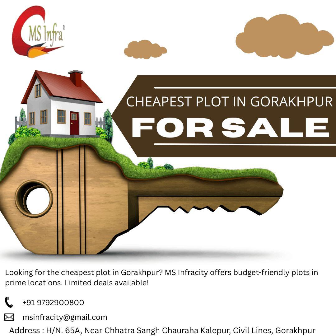 Cheapest Plot in Gorakhpur  | Grab the Best Deal with MS Infracity!