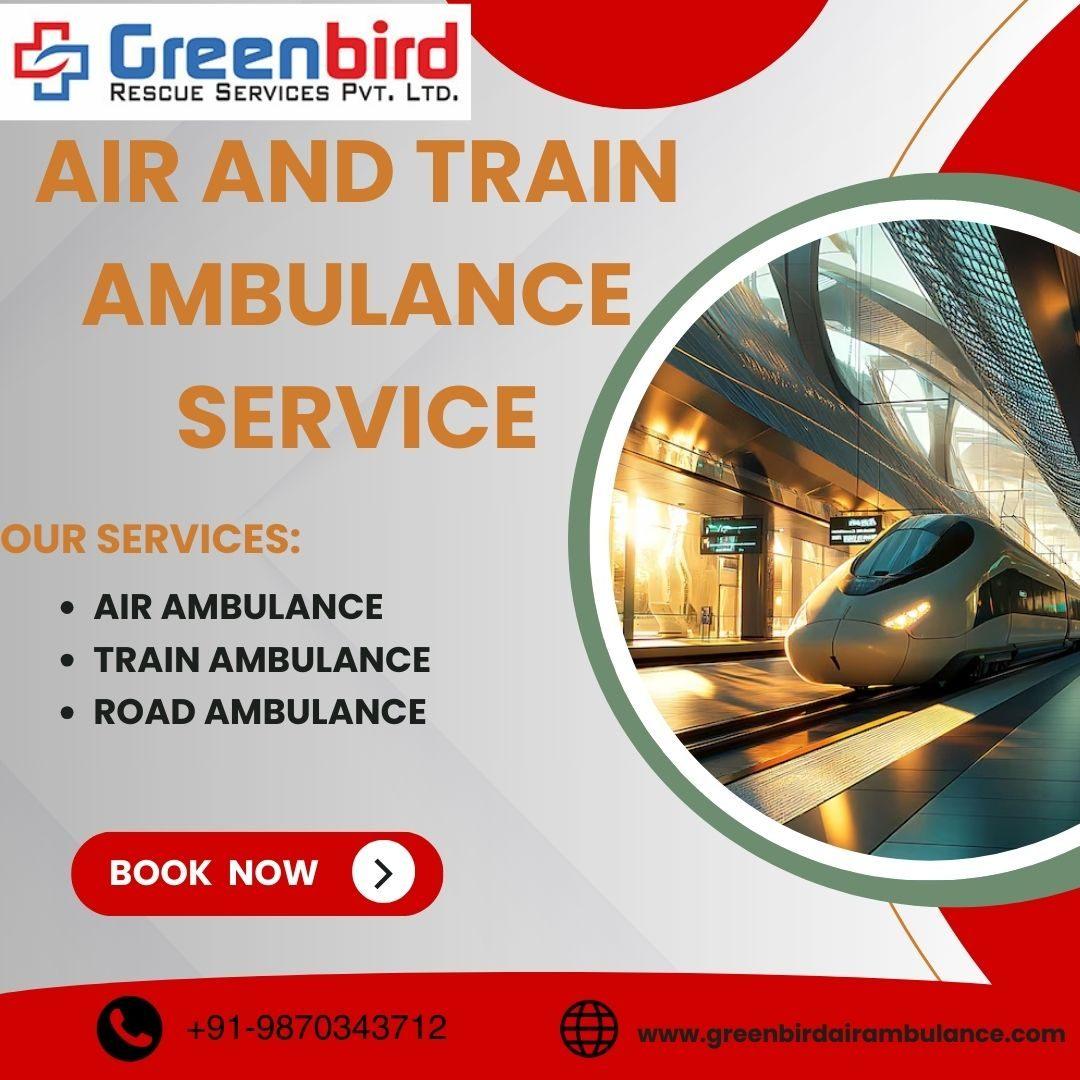 Greenbird Air and Train Ambulance provide Comfortable Medical Transfer in Ranchi