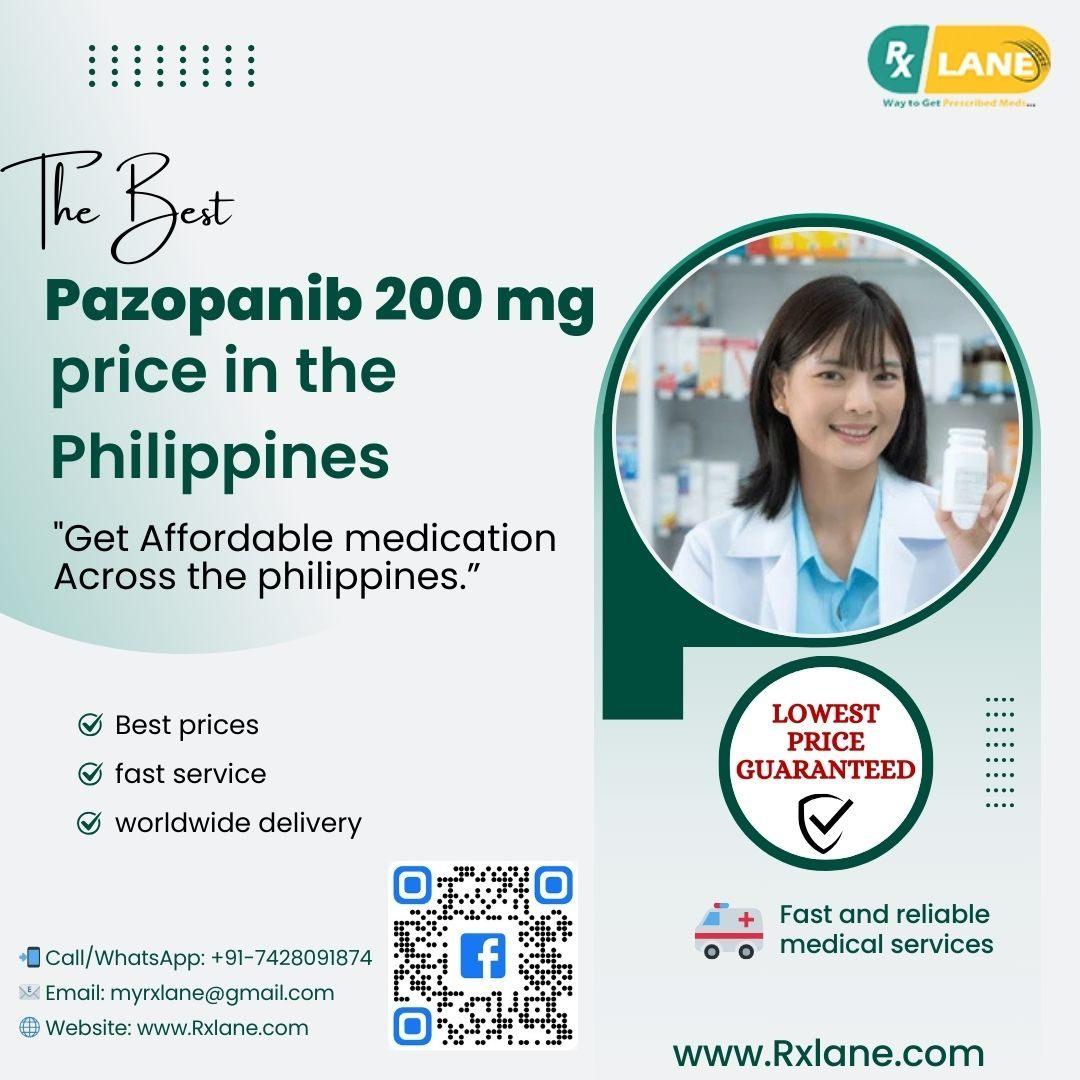 Pazopanib Price Online Manila Philippines at Rxlane