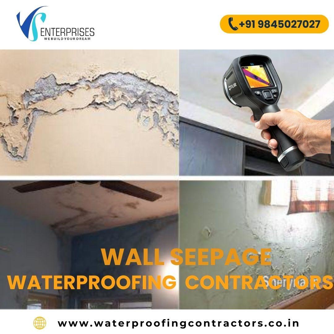 Wall Seepage Waterproofing Contractors in Bangalore