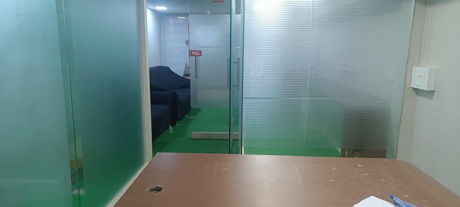 Prime Office for Rent in Mumbai  348 Sq.ft, South-Facing, 2 Cabins & Workstation