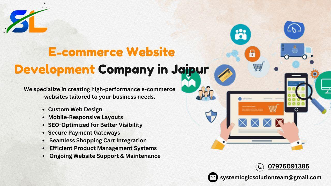 E-Commerce Website Development Company in Jaipur 
