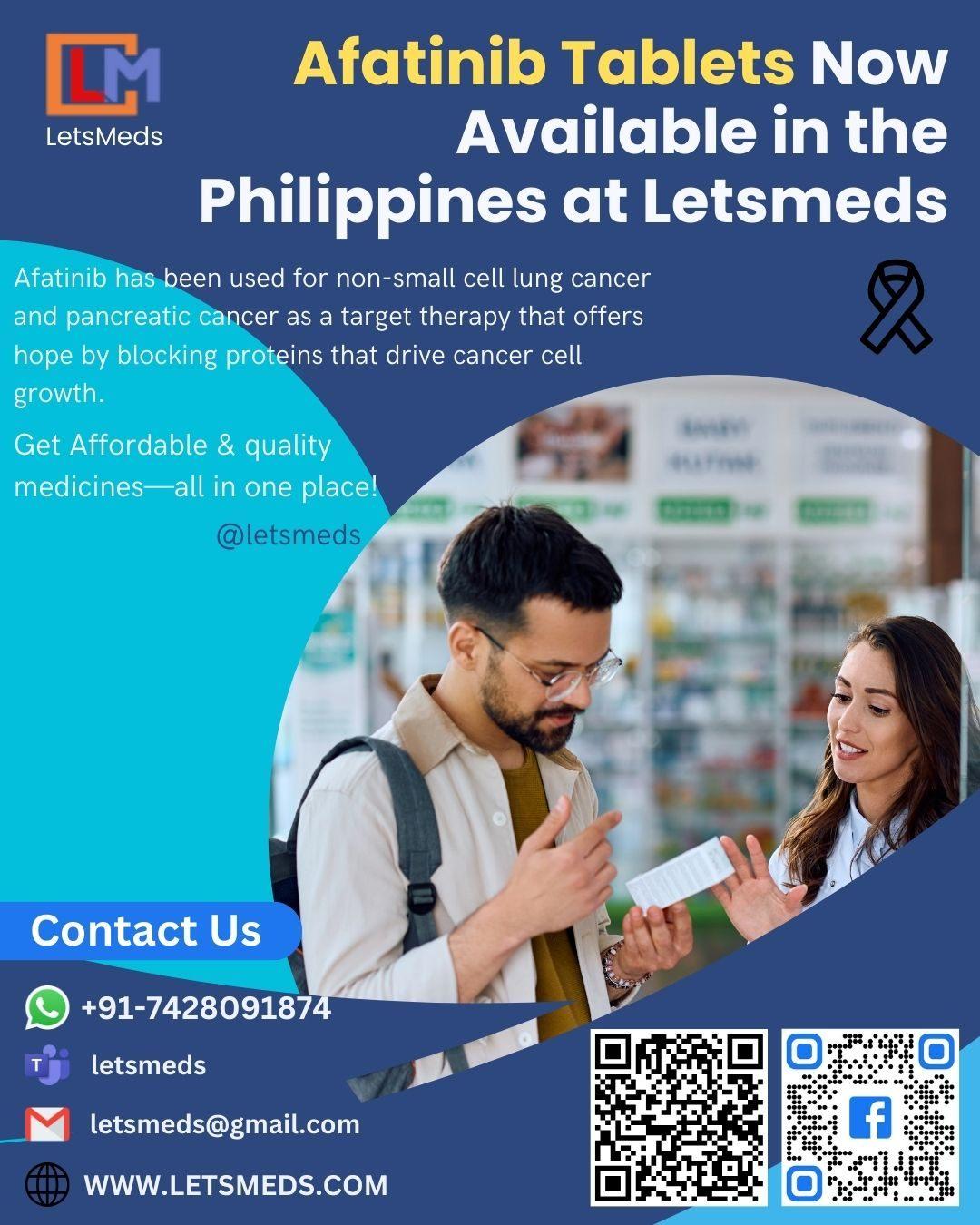 Affordable Afatinib Tablets Now Available in the Philippines at Letsmeds