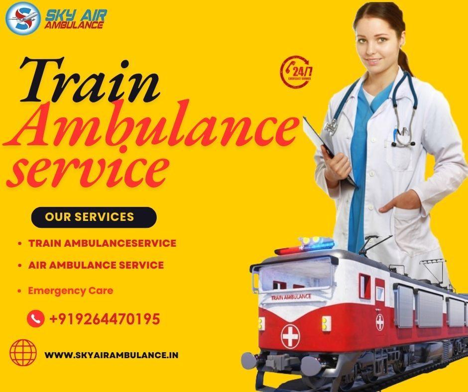 Sky Train Ambulance in Guwahati Transports Patients Efficiently