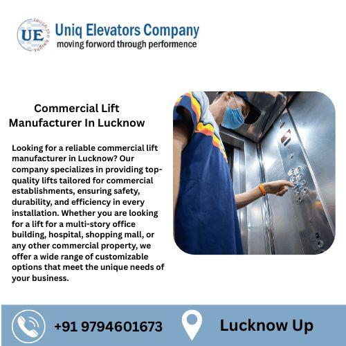 Top Commercial Services In Lucknow-Uniq Elevator 