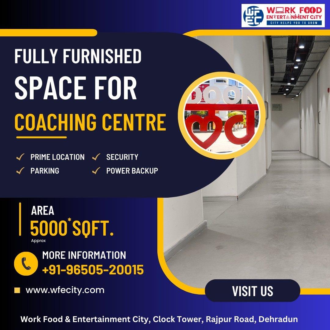 Finding the Perfect Coaching Center Space for Rent in Dehradun 