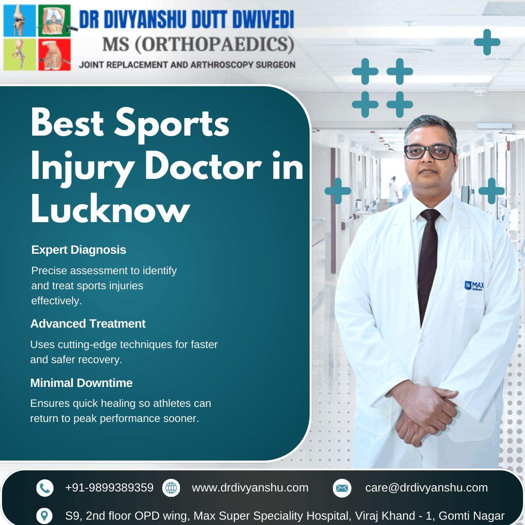 Dr. Divyanshu Dutt Dwivedi | Best Sports Injury Doctor in Lucknow